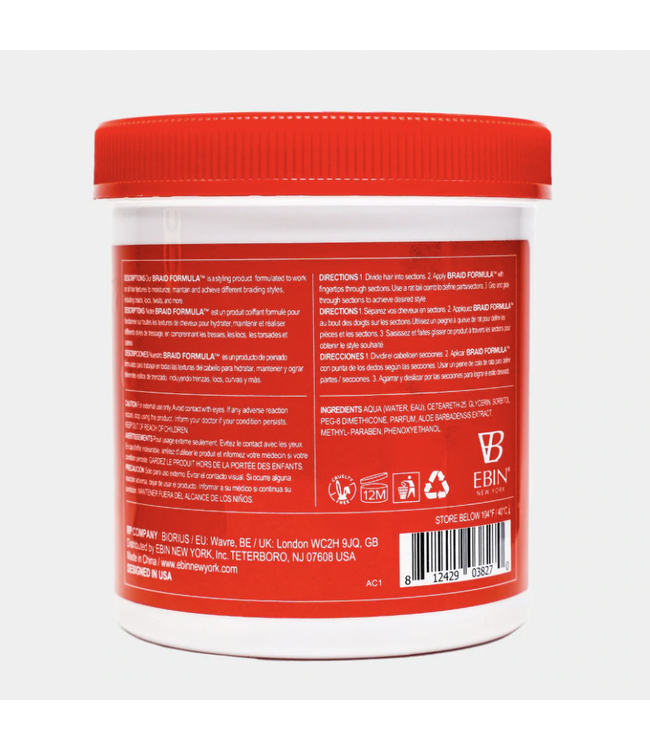 Braid Formula Braid Formula Medium Hold - 1000ml