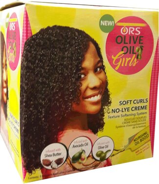 Organic Root ORS Olive Oil Girls Soft Curls No-Lye Creme Kit