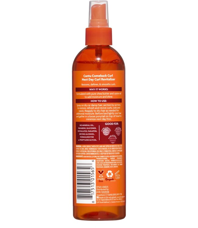 Cantu Cantu Comeback Curl Next Day Curl Revitalizer 12oz