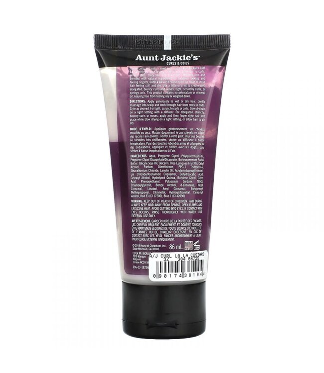 Aunt Jackie's AJ Curl La La Defining Curl Custard 3oz