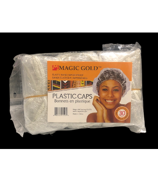 Magic Collection MGC 30Pcs Plastic Cap Clear