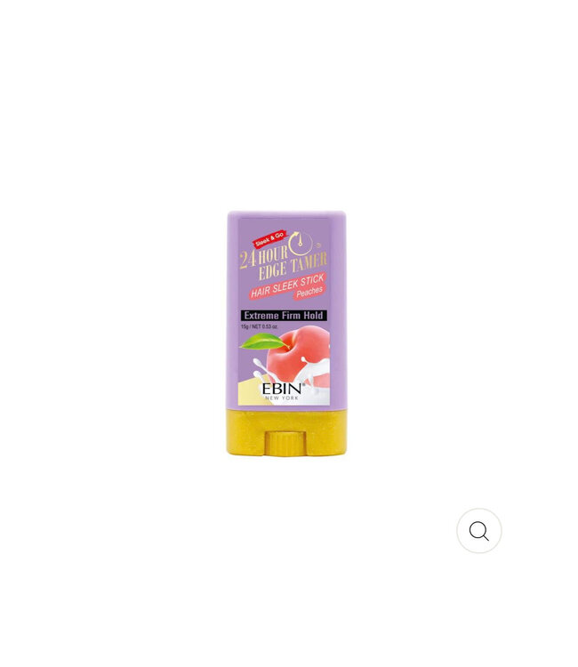 Ebin 24Hour Edge Tamer Stick Peaches 15g