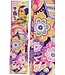Touch Down Edge Scarf Oriental Flower TES129