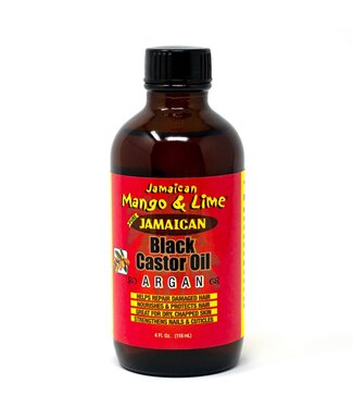 Jamaican Mango & Lime Black Castor Oil Argan 4oz