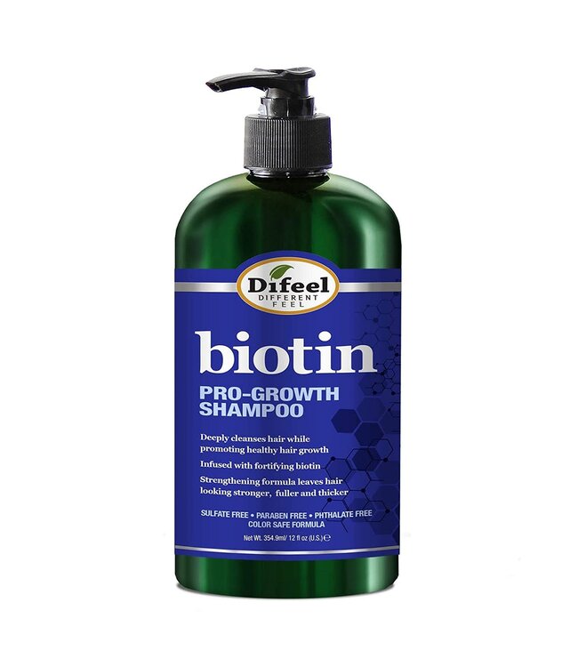 Difeel Biotin Pro-Growth Shampoo 12oz
