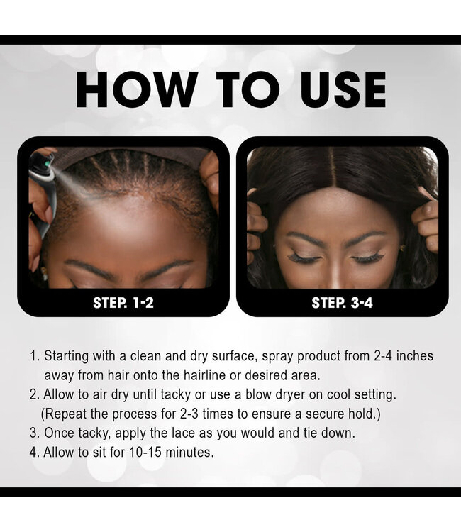 Ebin Wonder Lace Bond Spray Supreme 80ml