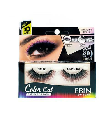 Ebin Color Cat 3D Lashes -Shanghai