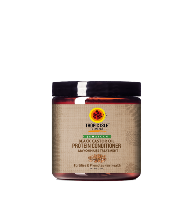 Tropic Isle Living Black Castor Oil Hair Growth Protein Conditioner 8oz
