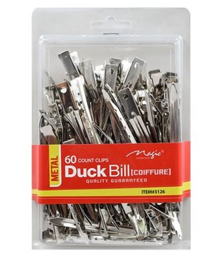 Magic Collection Duck Bill Clip (60pc) 3126