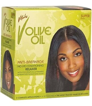 Vitale Olive Oil Relaxer Kit 2 Application Super