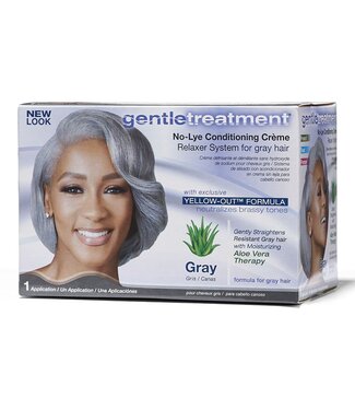 Gentle Treatment GentleTreatment Relaxer Kit Gray Hair