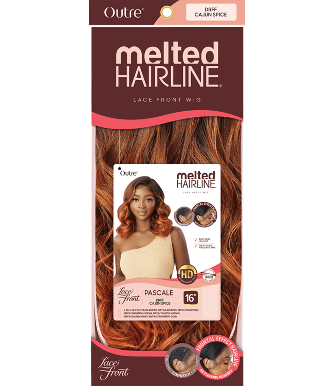 Melted Hairline Lace Front Wig - Pascale