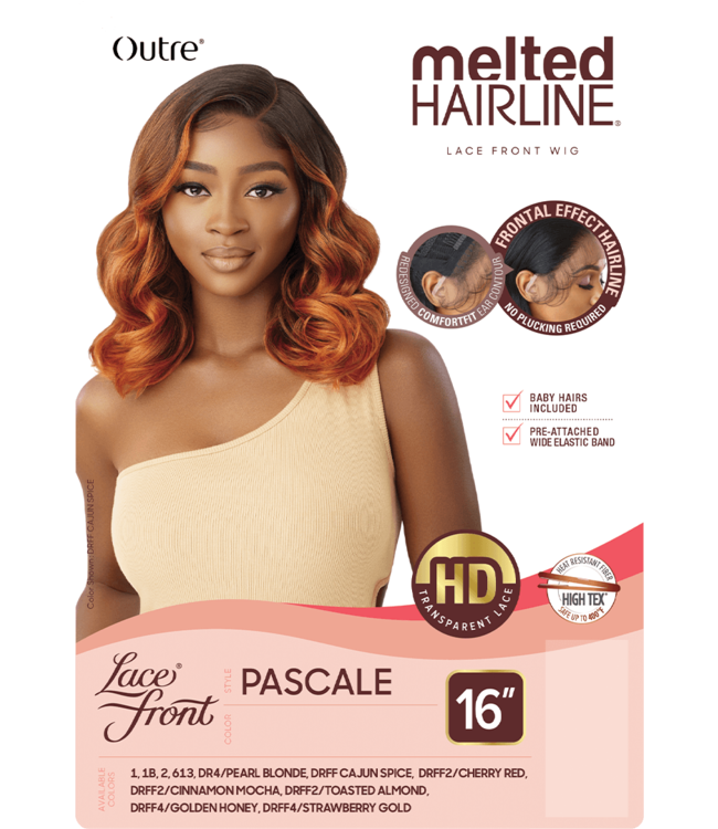 Melted Hairline Lace Front Wig - Pascale