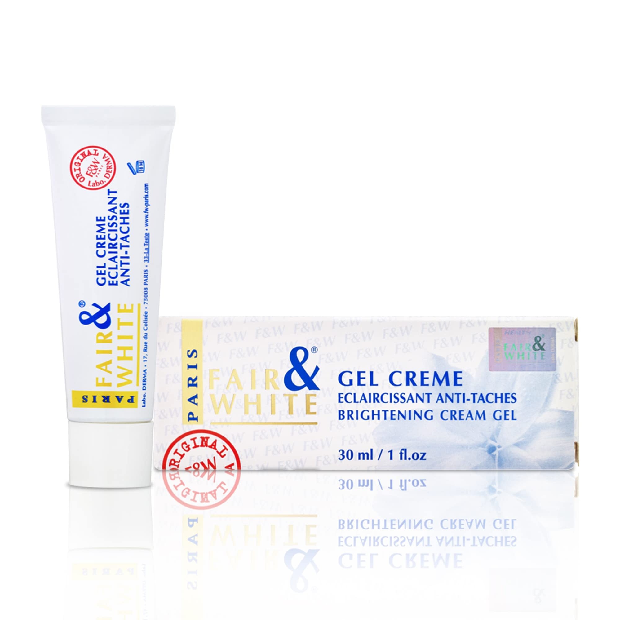 Fair & White Gel Cream 1oz - PRINCESSA Beauty Products