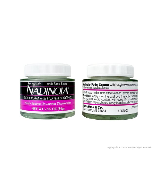 Nadinola Nadinola Fade Cream Dry 2.25oz