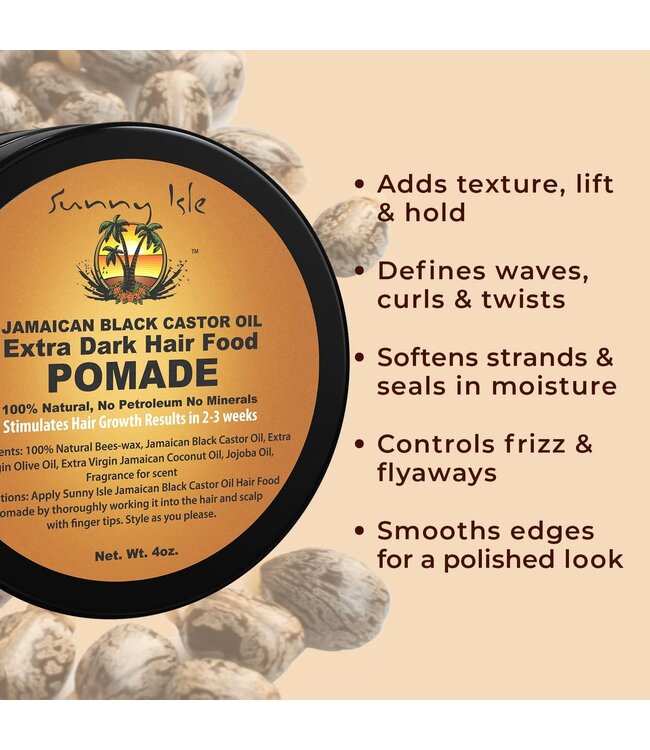 Sunny Isle Jamaican Black Castor Oil Pomade 4oz