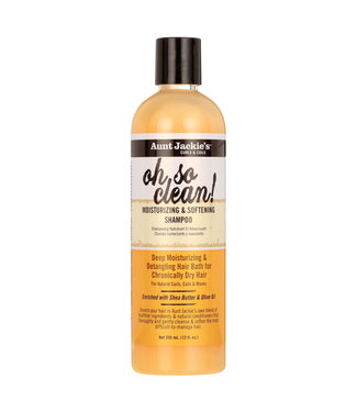 Aunt Jackie's Aunt Jackie's Oh So Clean Moisturizing & Softening Shampoo  12oz