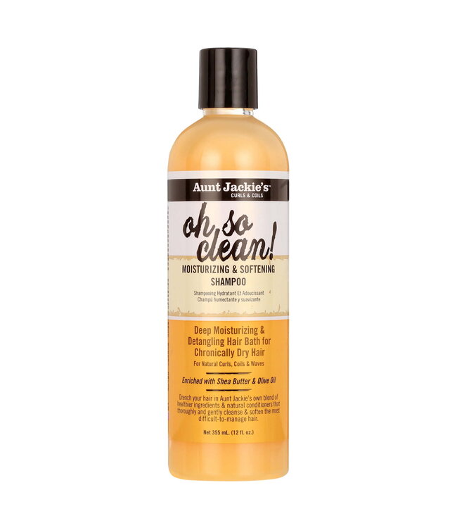 Aunt Jackie's Aunt Jackie's Oh So Clean Moisturizing & Softening Shampoo  12oz