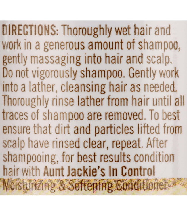 Aunt Jackie's AJ Oh So Clean Moisturizing & Softening Shampoo  12oz