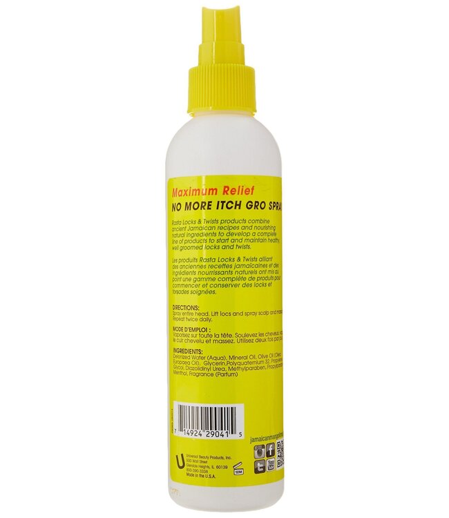 Jamaican Mango & Lime NoMore Itch ro Spray Maximum Relief 8oz