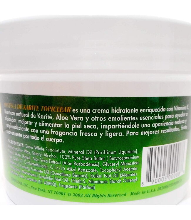 Topiclear The Original Shea Butter Creme (510g )18oz