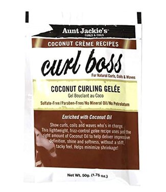 Aunt Jackie's Aunt Jackie's Curl Boss Coconut Curling Gelee Sachet 1.75oz