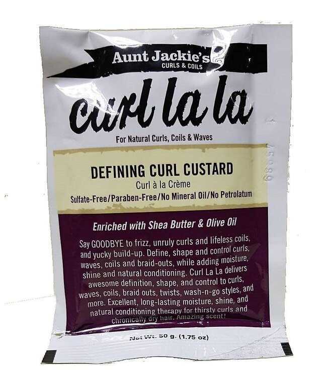 Aunt Jackie's Aunt Jackie's Curl La La Defining Curl Custard Sachet 1.75oz