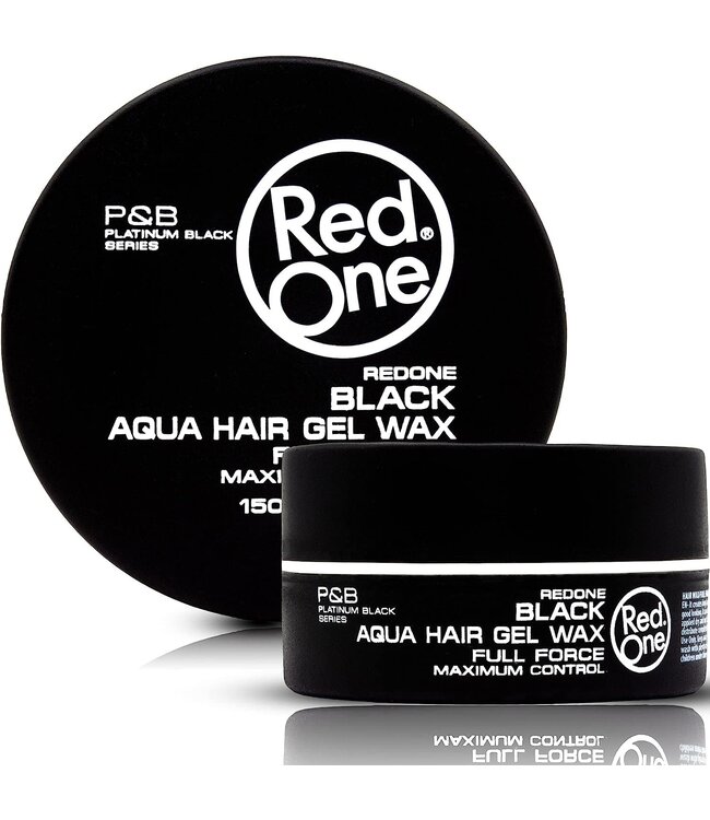 Red One Aqua Hair Wax - Black 150ml