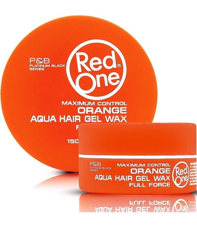 Red One Aqua Hair Wax - Orange 150ml