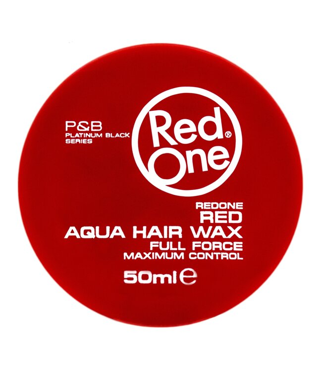 Red One Aqua Hair Wax - Red 50ml