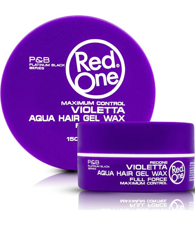 Red One Aqua Hair Wax - Violetta 150ml