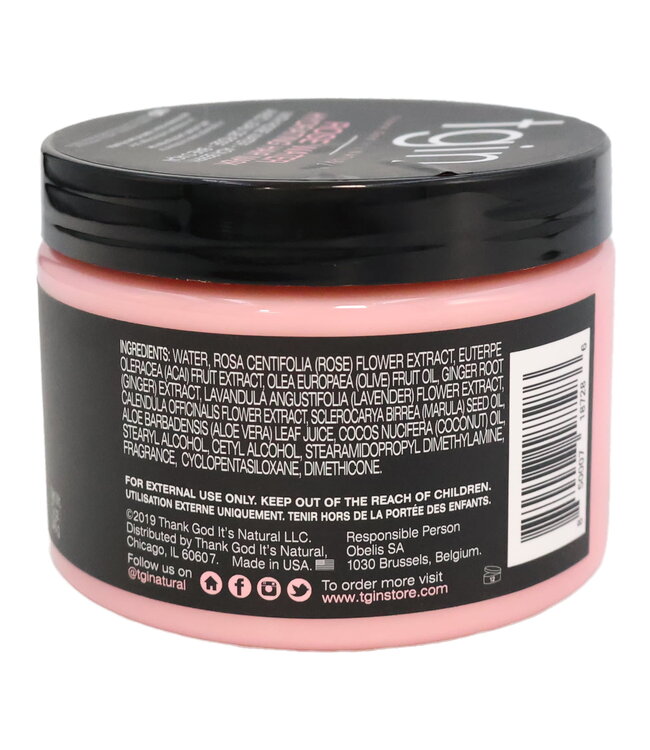 TGIN Rose Water Hair Mask 12oz