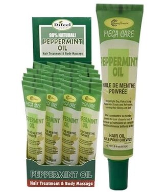 Sunflower Mega Tube Hair Oil Peppermint 1.5oz