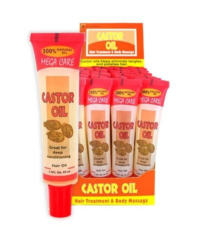 Sunflower Mega Tube Hair Oil Castor 1.5oz