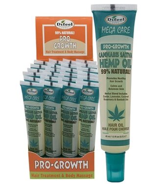Sunflower Mega Tube Hair Oil Cannabis Hemp 1.5oz