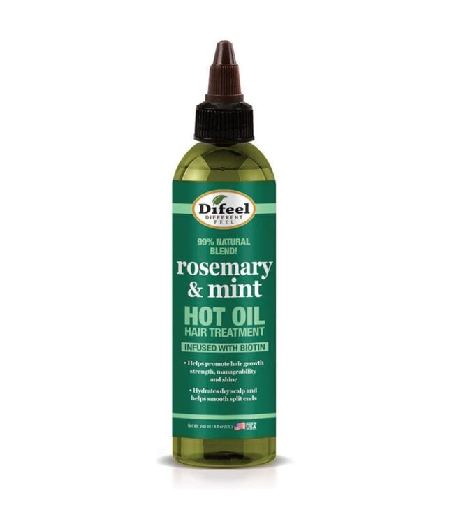 Difeel Rosemary & Mint Strengthening Hot Oil 12oz