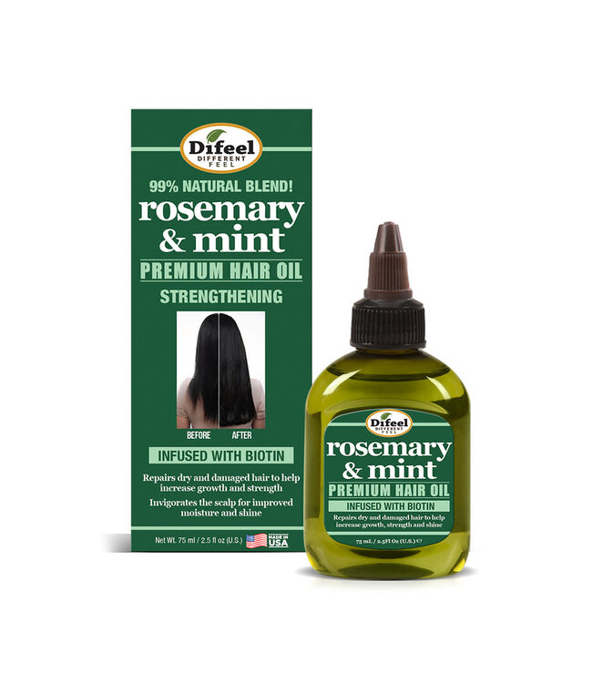 Difeel Rosemary & Mint Premium Hair Oil 2.5oz