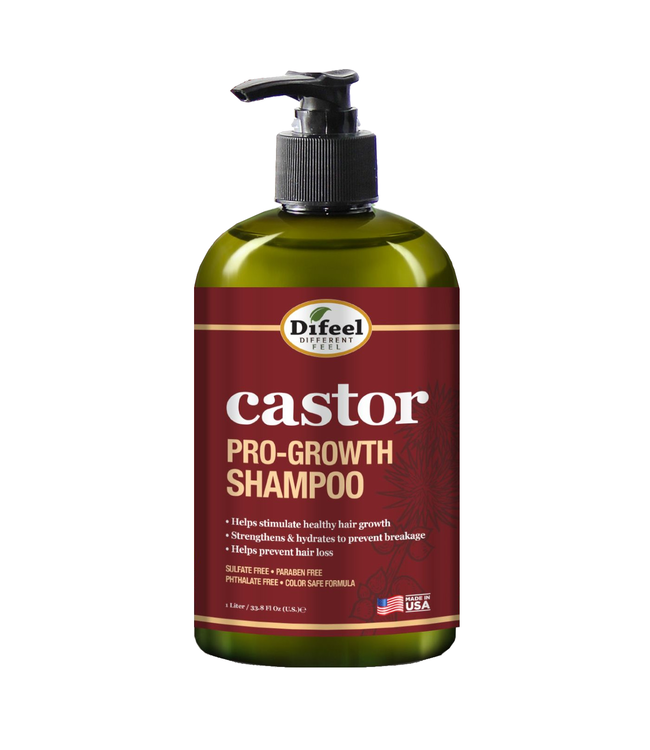 Difeel Castor Pro-Growth Shampoo 12oz