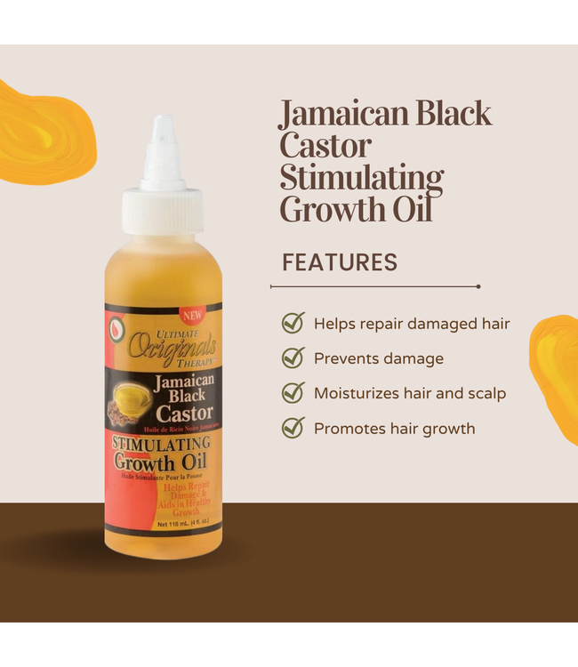 Africa's Best Ultimate Organic Jamaican Black Castor oil 4oz