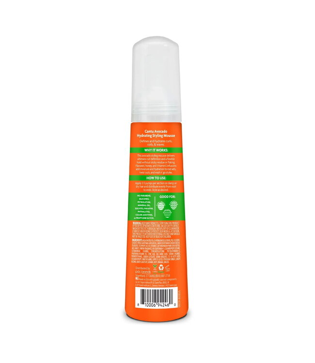 Cantu Avocado Hydrating Mousse 8.4oz