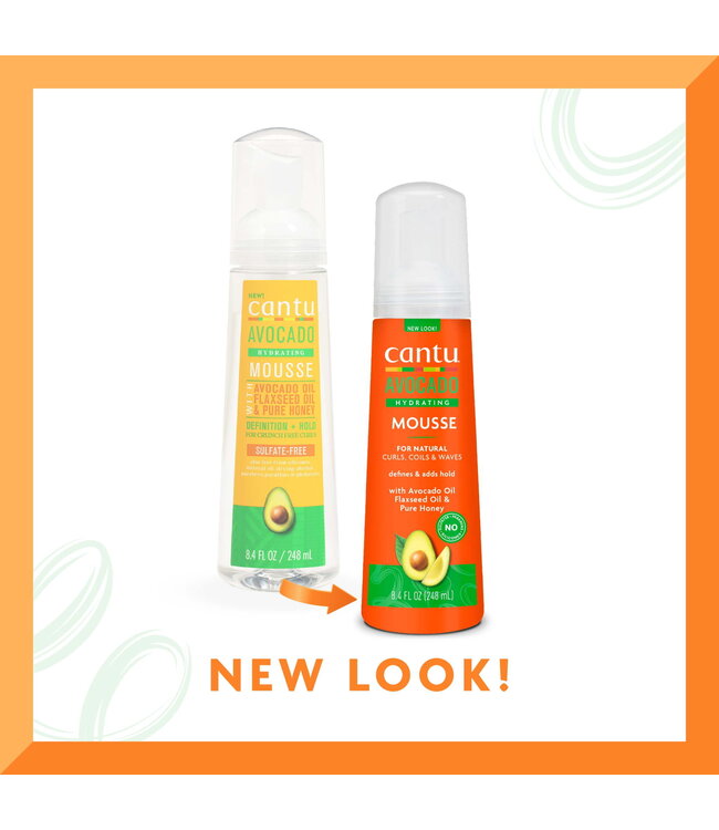Cantu Avocado Hydrating Mousse 8.4oz