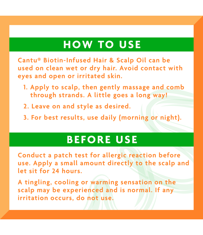Cantu Biotin-Infused Hair & Scalp  Oil 2oz