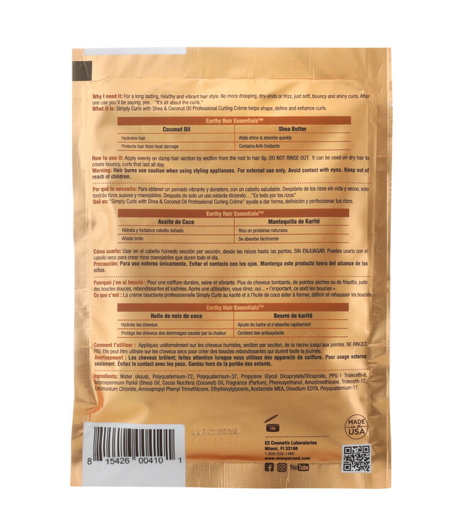 Every Strand Simply Curls Curling Cream 1.75oz