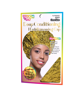 Touch Ups Touch Ups Deep Conditioning Heat Cap-Gold