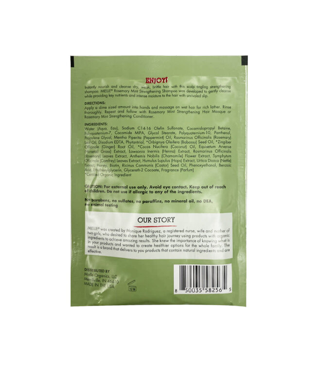 Mielle Organics Rosemary Mint Strengthen Shampoo 1.75oz