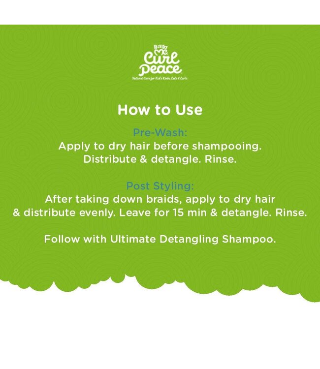 Soft & Beautiful Just For Me Curl Peace Pre-Shampoo Detangler 12oz