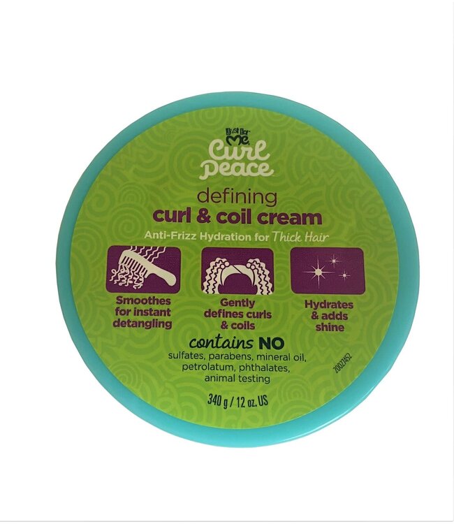 Soft & Beautiful Just For Me Curl Peace Defining Curl & Coil Cream 12oz