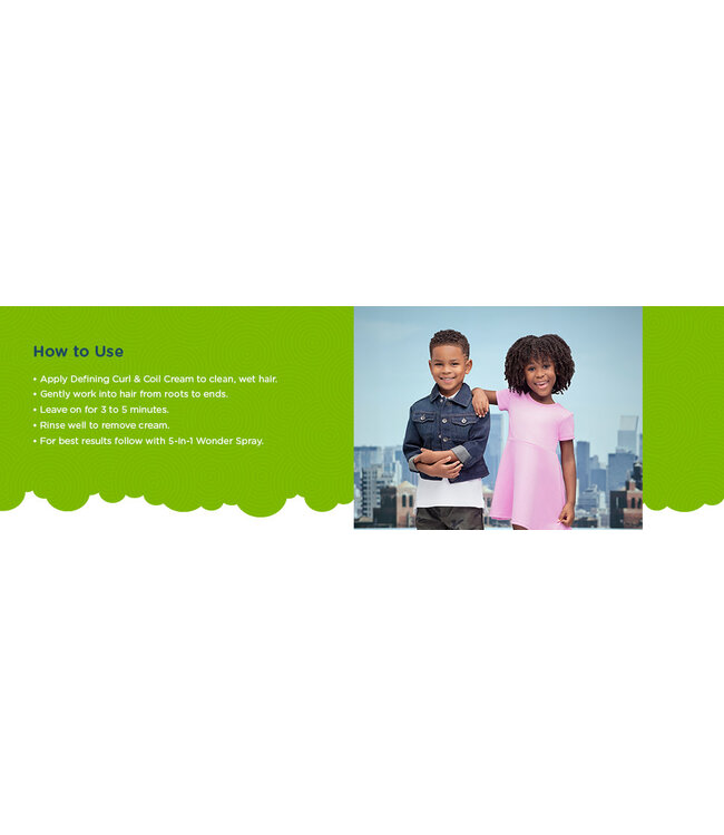 Soft & Beautiful Just For Me Curl Peace Defining Curl & Coil Cream 12oz