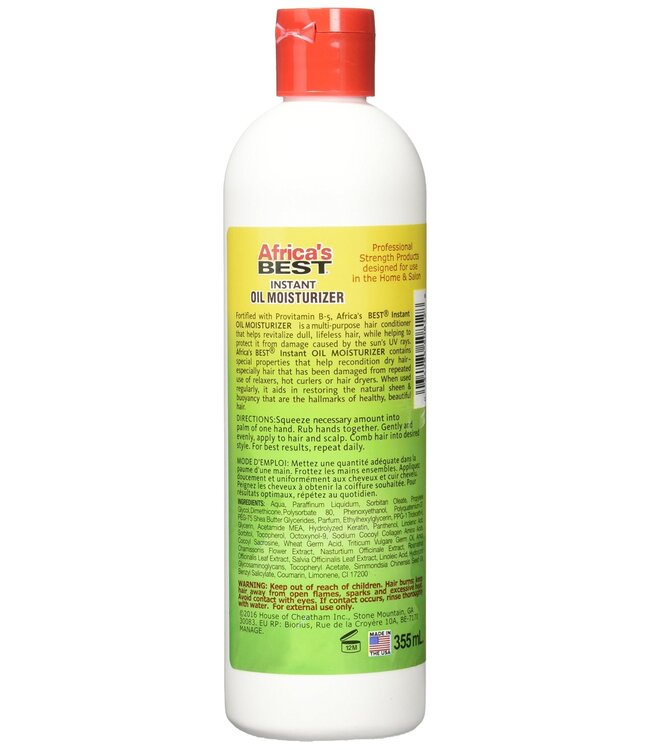 Africa's Best Oil Moisturizer (12oz)