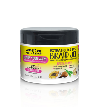 Jamaican Mango & Lime Extra Hold & Easy Braid Jel 8oz